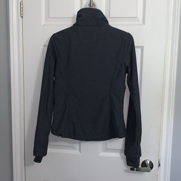 Bench Fleece-Lined Asymmetrical Front Zipper Coat Sz S - Picture 6 of 7